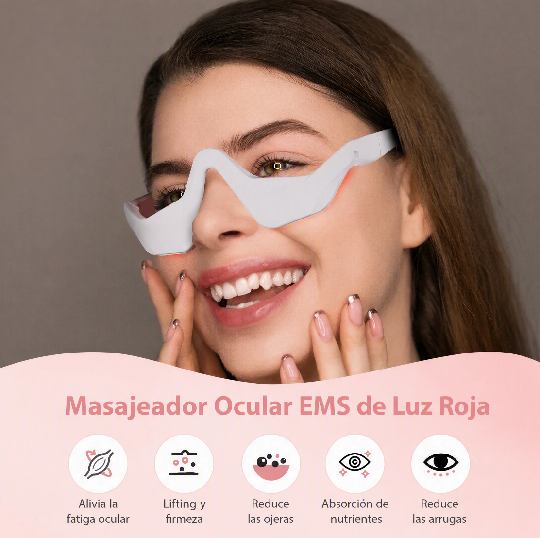 Gafas LED con EMS para Ojeras